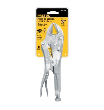 ALICATE DE PRESION RECTO 10", PRETUL